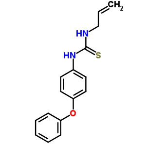 1-Allyl-3-(4-phenoxyphenyl)thiourea Structure,433253-68-0Structure