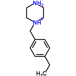 1-(4-乙基芐基)-哌嗪結(jié)構(gòu)式_435341-97-2結(jié)構(gòu)式