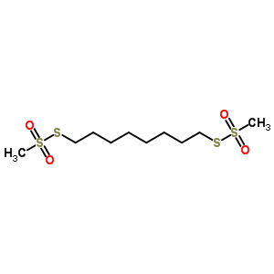 1,8-Octadiyl Bismethanethiosulfonate Structure,4356-71-2Structure