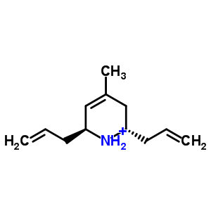 2,6-Diallyl-4-methyl-1,2,3,6-tetrahydro-pyridine Structure,436088-93-6Structure