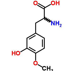 3-羥基-o-甲基酪氨酸結(jié)構(gòu)式_4368-01-8結(jié)構(gòu)式