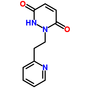 3,6-Pyridazinedione,1,2-dihydro-1-[2-(2-pyridinyl)ethyl]- Structure,4369-11-3Structure