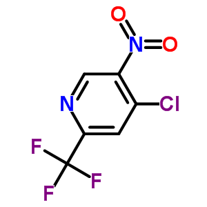 4-Chloro-5-nitro-2-trifluoromethylpyridine Structure,438554-45-1Structure