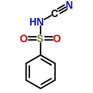 Benzenesulfonamide,n-cyano- Structure,4392-45-4Structure