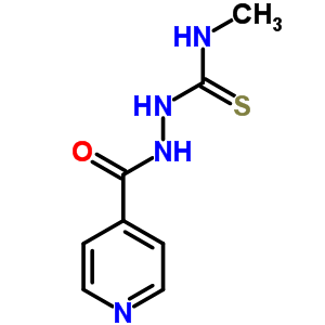 N1-methyl-2-(4-pyridylcarbonyl)hydrazine-1-carbothioamide Structure,4406-96-6Structure