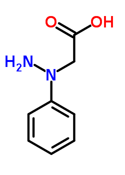 Acetic acid,(1-phenylhydrazino)- Structure,4408-70-2Structure