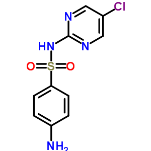 4-Amino-n-(5-chloropyrimidin-2-yl)benzenesulfonamide Structure,4482-46-6Structure