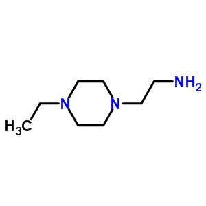 2-(4-乙基哌嗪-1-基)乙胺結(jié)構(gòu)式_4489-46-7結(jié)構(gòu)式