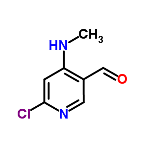 6-Chloro-4-(methylamino)nicotinaldehyde Structure,449811-29-4Structure