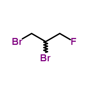 1,2-Dibromo-3-fluoropropane Structure,453-00-9Structure