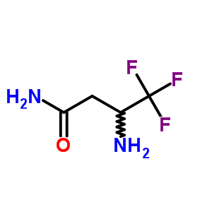 3-Amino-4,4,4-trifluorobutyramide Structure,453-32-7Structure