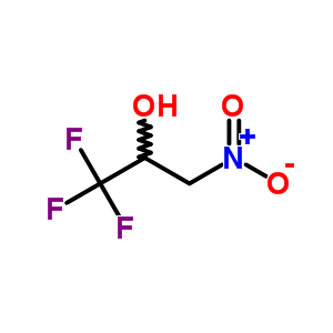 1,1,1-Trifluoro-3-nitropropan-2-ol Structure,453-35-0Structure