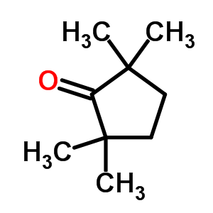 2,2,5,5-四甲基環(huán)戊酮結(jié)構(gòu)式_4541-35-9結(jié)構(gòu)式