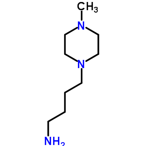 1-Piperazinebutanamine,4-methyl-(9ci) Structure,4553-32-6Structure