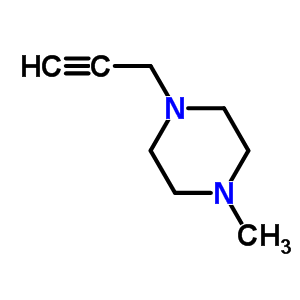 1-Methyl-4-prop-2-ynyl-piperazine Structure,45813-02-3Structure