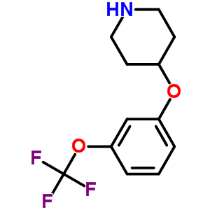 4-[3-(Trifluoromethoxy)phenoxy]piperidine Structure,459819-38-6Structure