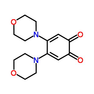 3,4-Dimorpholin-4-ylcyclohexa-2,4-diene-1,6-dione Structure,4608-10-0Structure