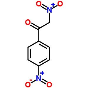 2-硝基-1-(4-硝基苯基)-乙酮結(jié)構(gòu)式_46417-99-6結(jié)構(gòu)式