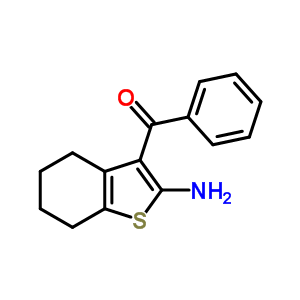 (2-Amino-4,5,6,7-tetrahydro-benzo[b]thiophen-3-yl)-phenyl-methanone Structure,4651-72-3Structure