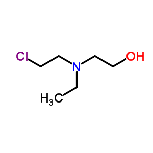 2-[(2-Chloroethyl)ethylamino]ethanol Structure,4669-20-9Structure