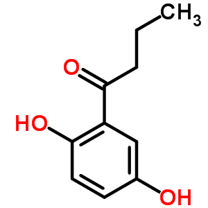 1-Butanone,1-(2,5-dihydroxyphenyl)- Structure,4693-16-7Structure