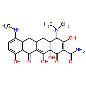 7-Monodemethyl minocycline Structure,4708-96-7Structure