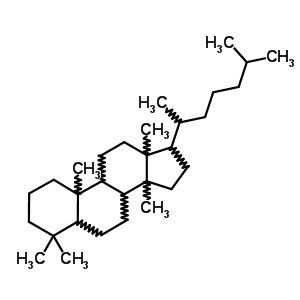 Lanostane Structure,474-20-4Structure