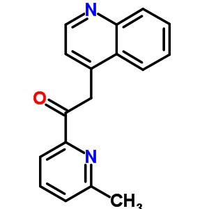 1-(6-Methylpyridyl)-2-quinolin-4-yl ethanone Structure,476472-02-3Structure