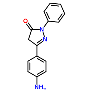 5-(4-Aminophenyl)-2-phenyl-4h-pyrazol-3-one Structure,478398-27-5Structure