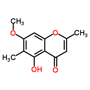 Eugenitin Structure,480-12-6Structure