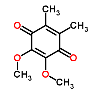 2,3-Dimethoxy-5,6-dimethyl-p-benzoquinone Structure,483-54-5Structure