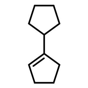 1-Cyclopentylcyclopentene Structure,4884-21-3Structure