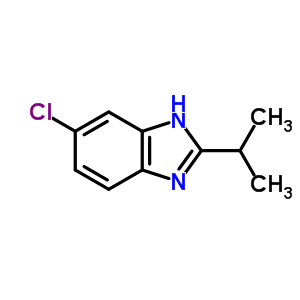 1H-benzimidazole,5-chloro-2-(1-methylethyl)-(9ci) Structure,4886-29-7Structure