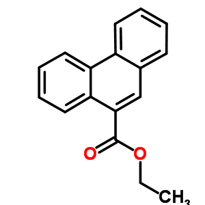 Ethyl，9-phenanthrenecarboxylic acid Structure,4895-92-5Structure