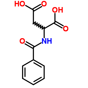 2-Benzamidobutanedioic acid Structure,4915-59-7Structure