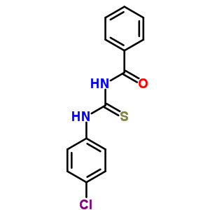 N-(4-chlorophenylcarbamothioyl)benzamide Structure,4921-83-9Structure