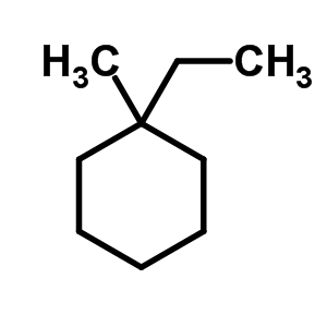 1-乙基-1-甲基環(huán)己烷結(jié)構(gòu)式_4926-90-3結(jié)構(gòu)式