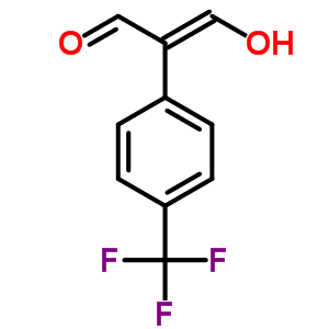 2-(4-三氟甲基苯基)丙二醛結(jié)構(gòu)式_493036-50-3結(jié)構(gòu)式