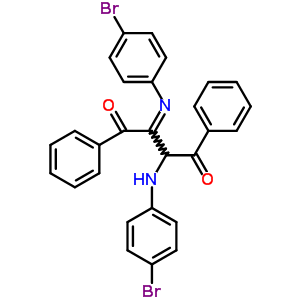 2-[(4-Bromophenyl)amino]-3-(4-bromophenyl)imino-1,4-diphenyl-butane-1,4-dione Structure,4944-68-7Structure