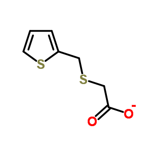 (噻吩-2-甲基)硫代]乙酸結(jié)構(gòu)式_49846-99-3結(jié)構(gòu)式