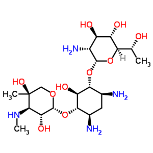 G-418 硫酸鹽結(jié)構(gòu)式_49863-47-0結(jié)構(gòu)式