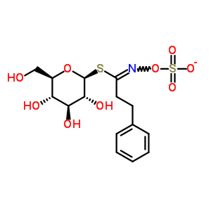 Phenethyl glucosinolate potassium salt Structure,499-30-9Structure