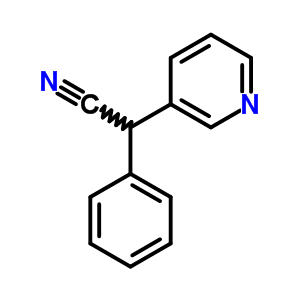 3-Pyridineacetonitrile,a-phenyl- Structure,5005-40-3Structure