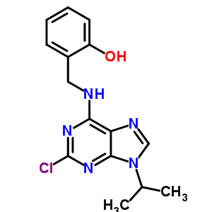 2-Chloro-6-(2-hydroxybenzylamino)-9-isopropylpurine Structure,500568-72-9Structure