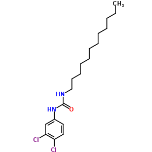 3-(3,4-Dichlorophenyl)-1-dodecyl-urea Structure,5006-86-0Structure