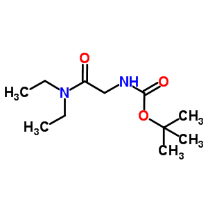 Diethylcarbamoylmethyl-carbamic acid tert-butyl ester Structure,500871-60-3Structure