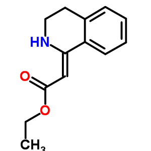 Ethyl (2z)-2-(3,4-dihydro-2h-isoquinolin-1-ylidene)acetate Structure,5019-07-8Structure