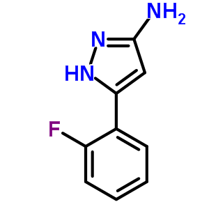 5-(2-Fluorophenyl)-1h-pyrazol-3-amine Structure,502132-86-7Structure