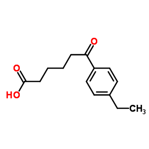 6-(4-乙基苯基)-6-氧代己酸結(jié)構(gòu)式_502651-40-3結(jié)構(gòu)式