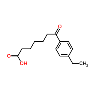 7-(4-乙基苯基)-7-氧代庚酸結(jié)構(gòu)式_502651-42-5結(jié)構(gòu)式